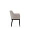 Manhattan Comfort Gansevoort Faux Leather Dining Armchair in Stone Grey - Set of 2 2-DC051AR-ST - alternate 9